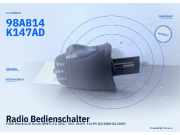 Radio Bedienschalter FORD Mondeo III Kombi (BWY) 98AB14K147AD