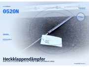 Heckklappendämpfer OPEL Astra G Caravan (T98) 2569LN 0520N