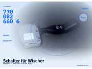 Schalter für Wischer RENAULT 19 II (X 53) 7700826606