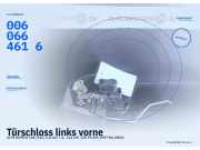 Türschloss links vorne ALFA ROMEO 156 (932) 0060692261 0060664616