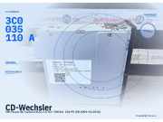 CD-Wechsler VW Passat B6 Variant (3C5) 3C0035110A