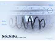Feder hinten OPEL Agila (H-B)