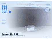 Sensor für ESP CITROEN C3 II (SC) 9663737780