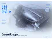 Drosselklappe AUDI A6 (4B, C5) 4B0145950P