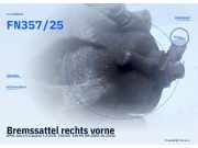 Bremssattel rechts vorne OPEL Astra H Caravan FN357/25