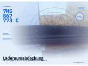 Laderaumabdeckung VW Transporter T5 Bus 7H5867773C