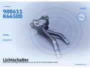 Lichtschalter FORD Sierra Schrägheck (GBG, BFGC) 908611K665DD
