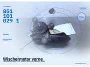 Wischermotor vorne TOYOTA Starlet (P7) 8511010291