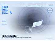 Lichtschalter VW Golf IV Variant (1J) 1C0941531A FKZ 1C0941531A