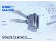 Schalter für Wischer FORD Sierra (GBG, GBG 4) 83BG11K665CA