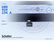 Schalter VW Polo V (6R, 6C) 6R0919234A
