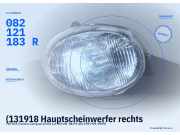 (131918 Hauptscheinwerfer rechts TOYOTA Corolla Compact (E11) 082121183R) 082121183R