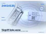 Türgriff links vorne OPEL Astra G Caravan (T98) 24414135