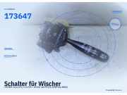 Schalter für Wischer TOYOTA Yaris (P1) 173647