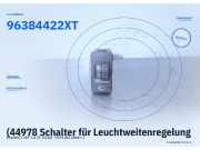 (44978 Schalter für Leuchtweitenregelung PEUGEOT 207) 96384422xt 96384422XT