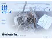Zündverteiler VW Passat B2 (32B) 0231186030 036905205J