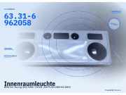 Innenraumleuchte BMW 5er Touring (E60 E61) 63.316962058 63.31-6962058