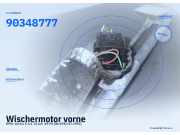 Wischermotor vorne OPEL Vectra A 90348777