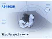Türschloss rechts vorne KIA Rio II (JB) A045035