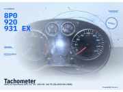 Tachometer AUDI A3 Sportback (8P) 8P0920931EX