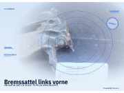 Bremssattel links vorne VW Golf III (1H)