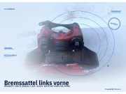 Bremssattel links vorne PEUGEOT 205 II (20A/C)