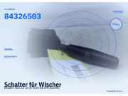 Schalter für Wischer PEUGEOT 106 I 84326503