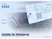 Schalter für Sitzheizung SUZUKI Ignis II (MH) 5315