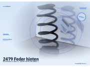 Feder hinten KIA Picanto 1 (SA)