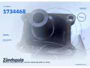 Zündspule BMW 3er Coupe (E36) 2052.0110.010 1734468