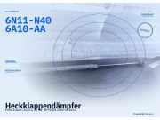 Heckklappendämpfer FORD Fusion (JU) 6N11-N406A10-AA