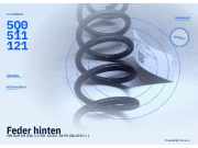 Feder hinten VW Golf VII (5G1, BQ1, BE1, BE2) 5Q0511121