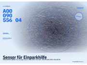 Sensor für Einparkhilfe MERCEDES-BENZ CLA Coupe (C117) A0009055604