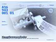Hauptbremszylinder Mercedes-Benz A-Klasse (W169) A 180 CDI (09.2004–06.2012) A1694300101