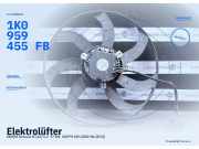 Elektrolüfter SKODA Octavia II (1Z) 1K0959455FB