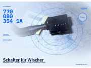 Schalter für Wischer RENAULT Clio I (57) 7700803541A
