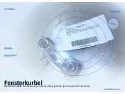 Fensterkurbel MERCEDES-BENZ 124 Stufenheck (W124)