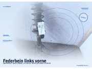 Federbein links vorne CHEVROLET Spark (M300)