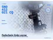 Federbein links vorne VW Tiguan I (5N) 5N0412021CQ