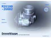 Drosselklappe FORD Focus II (DA, DP, HCP) M35100-2U002