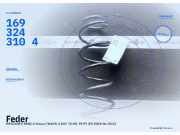 Feder MERCEDES-BENZ A-Klasse (W169) 1693243104