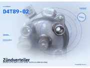 Zündverteiler MAZDA 121 II (DB) D4T89-02