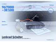 Lenkrad Schalter KIA Sorento I (JC) 967000-3E100