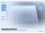 Handschuhfach VW Golf V Plus (5M, 521) 5M1857097