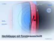 Heckklappe mit Fensterausschnitt FORD Fiesta III (GFJ)