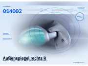 Außenspiegel rechts RENAULT Twingo I (C06) 8200039875 014002