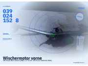 Wischermotor vorne VW Passat B5.5 Variant (3B6) 0390241528