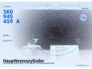 Hauptbremszylinder VW Caddy III Kasten (2KA) 1K0945459A