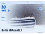 Blende Stoßstange VW Golf IV (1J) 1J0853666D