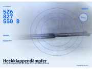 Heckklappendämpfer VW Fox Schrägheck (5Z) 5Z6827550B